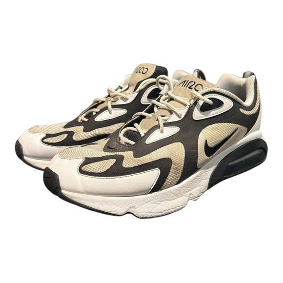 Nike Other - Nike Air Max 200 Men's Sneakers White Black Size 13 AQ2568-104 Athletic Leisure